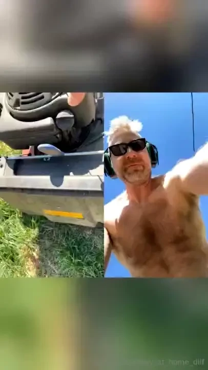 Just a dad doing things and stuff first time mowing this spring as you part 1 