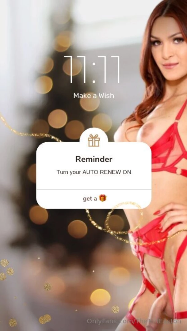 Fans with renew on will be receiving something naughty from me very 