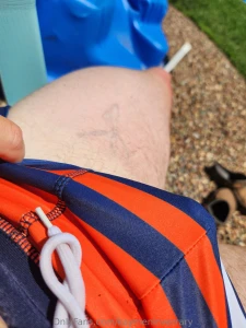 Just a bum in the sun