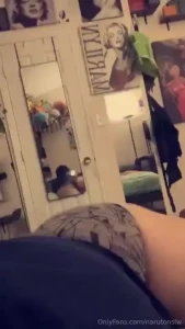 They got in between my cheeks