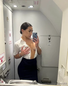 Amina 22 your dream flight attendant uniform optional https onlyfans part 3