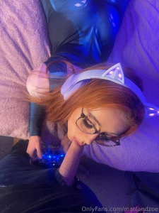 Pov- my stepbro made me suck his cock dry he always sneaks in my room