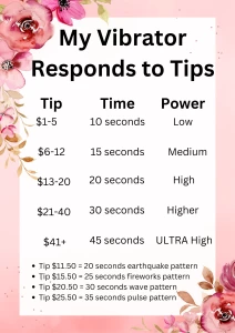 For reference when i do a livestream you get to control my vibrator