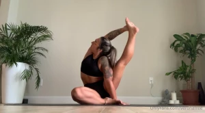 Human pretzel