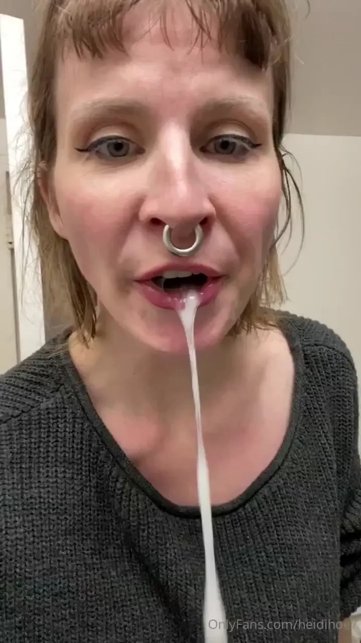 Quick pump and dump into my mouth before heading off to the movies 