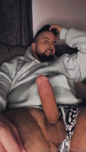 Massive cumshot onto some boxers