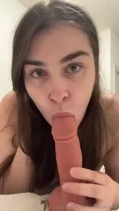 Just your favorite little cock sucking whore doing what she does best part 2