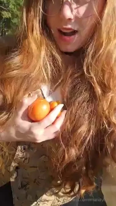 Fun little mini skirt and tomatoes from my garden part 7 