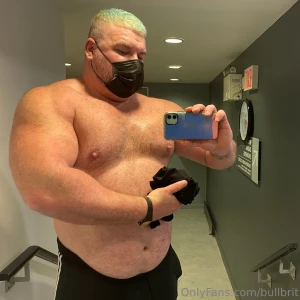 Another of my chonk eras around 310lbs - trimmed my body hair way down