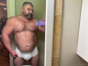 Another of my chonk eras around 310lbs - trimmed my body hair way down part 4