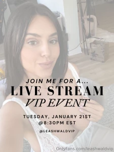 Surprise the wait is over but i am back live stream vip event is next
