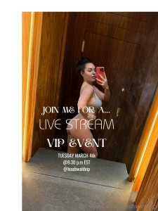 Will you be joining me make sure you have your renew on so you don t