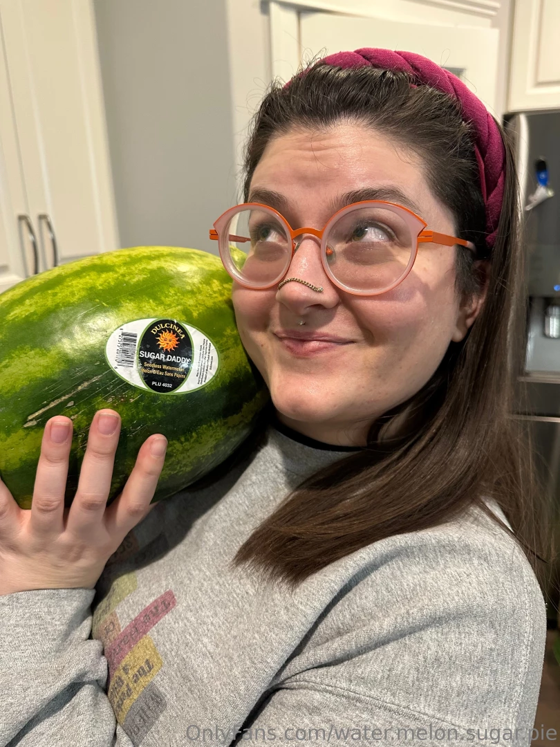 Watermelon sugar pie found herself a watermelon sugar daddy sadly he 