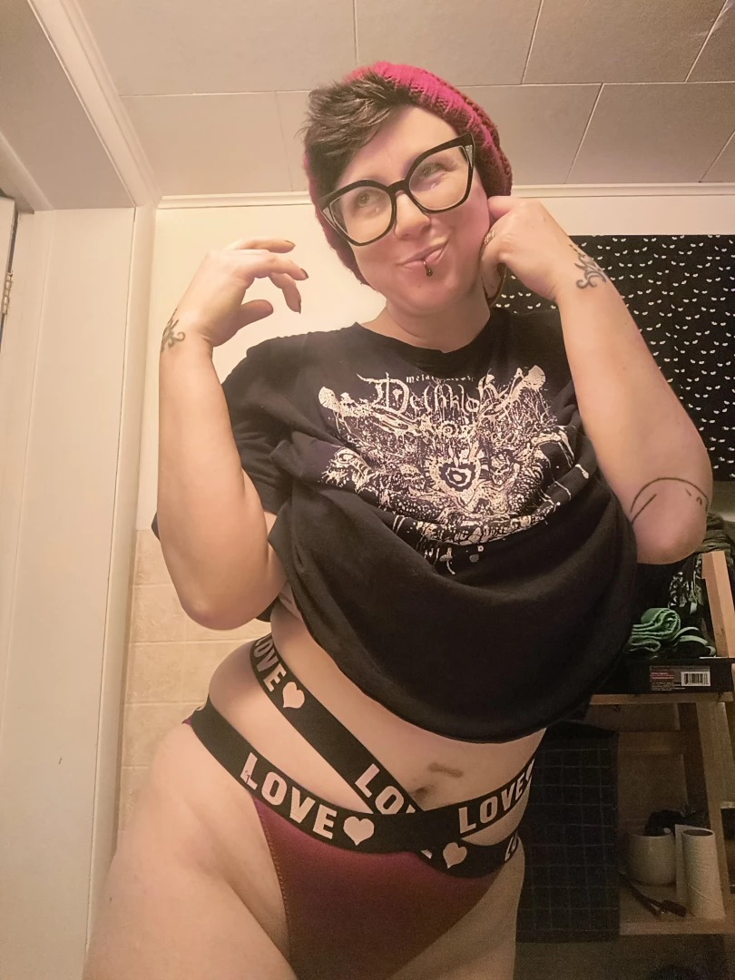 Dethklok shirt and new panties 