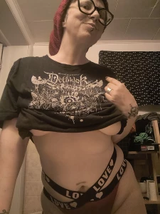 Dethklok shirt and new panties part 1