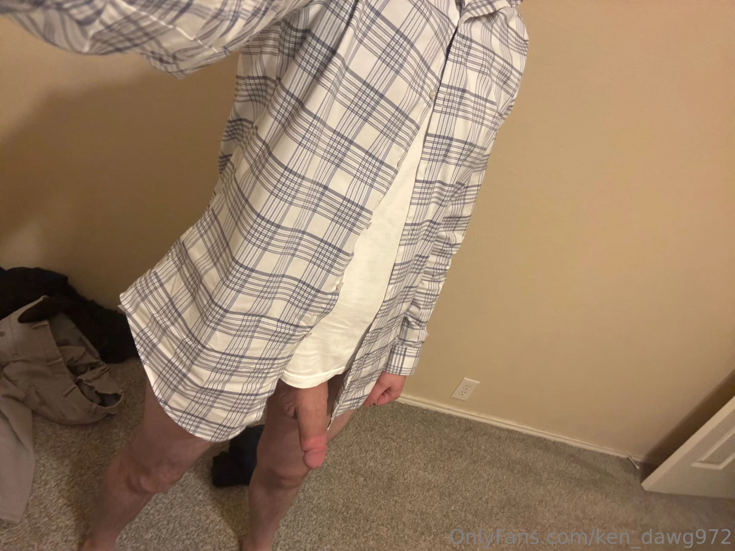 Time to take off the work clothes 