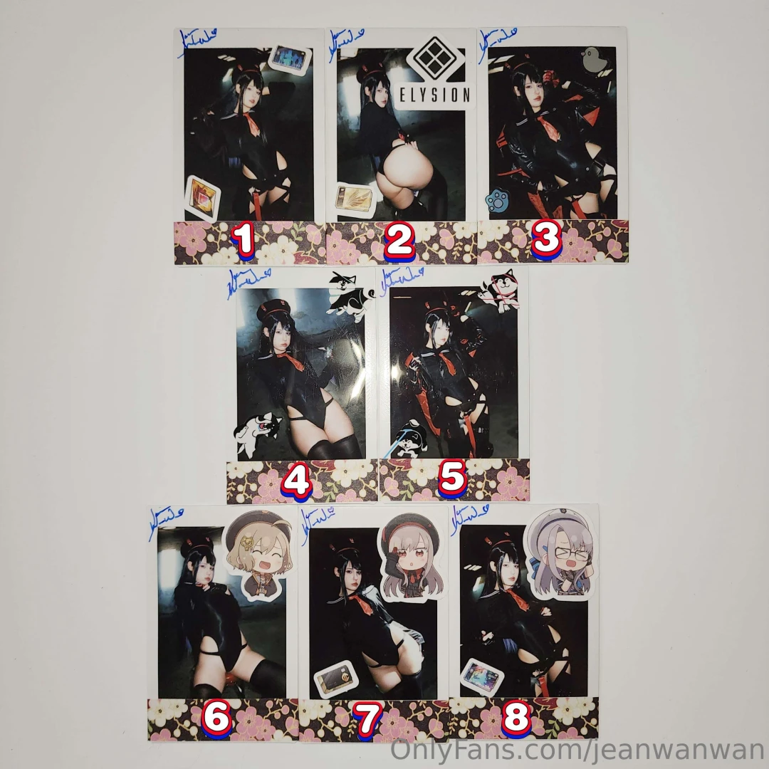 Polaroids chekis are up find them here https jeanwanwan storenvy com 