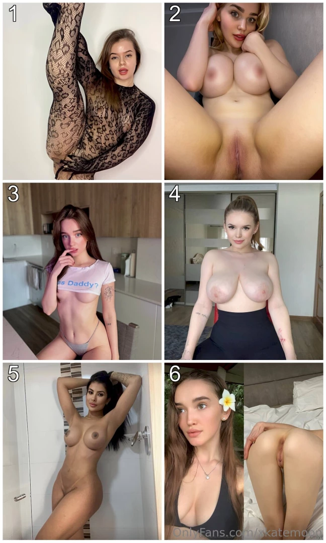 Follow my besties for vip content 1 alex_cute_girl 2 marilyn_manroe 3 part 6 