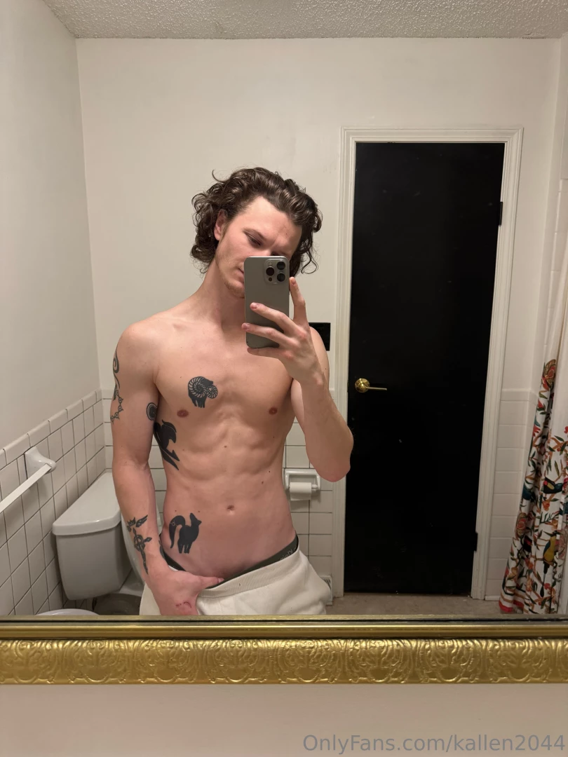 Hairs getting long i can almost put it back in a bun 