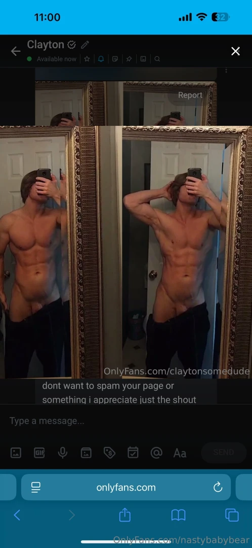 Follow my hot friend claytonsomedude for more content like this part 1 