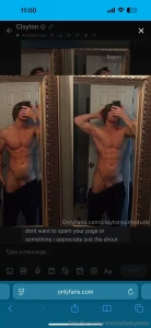 Follow my hot friend claytonsomedude for more content like this part 1