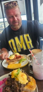 Out for breakfast yumm part 1