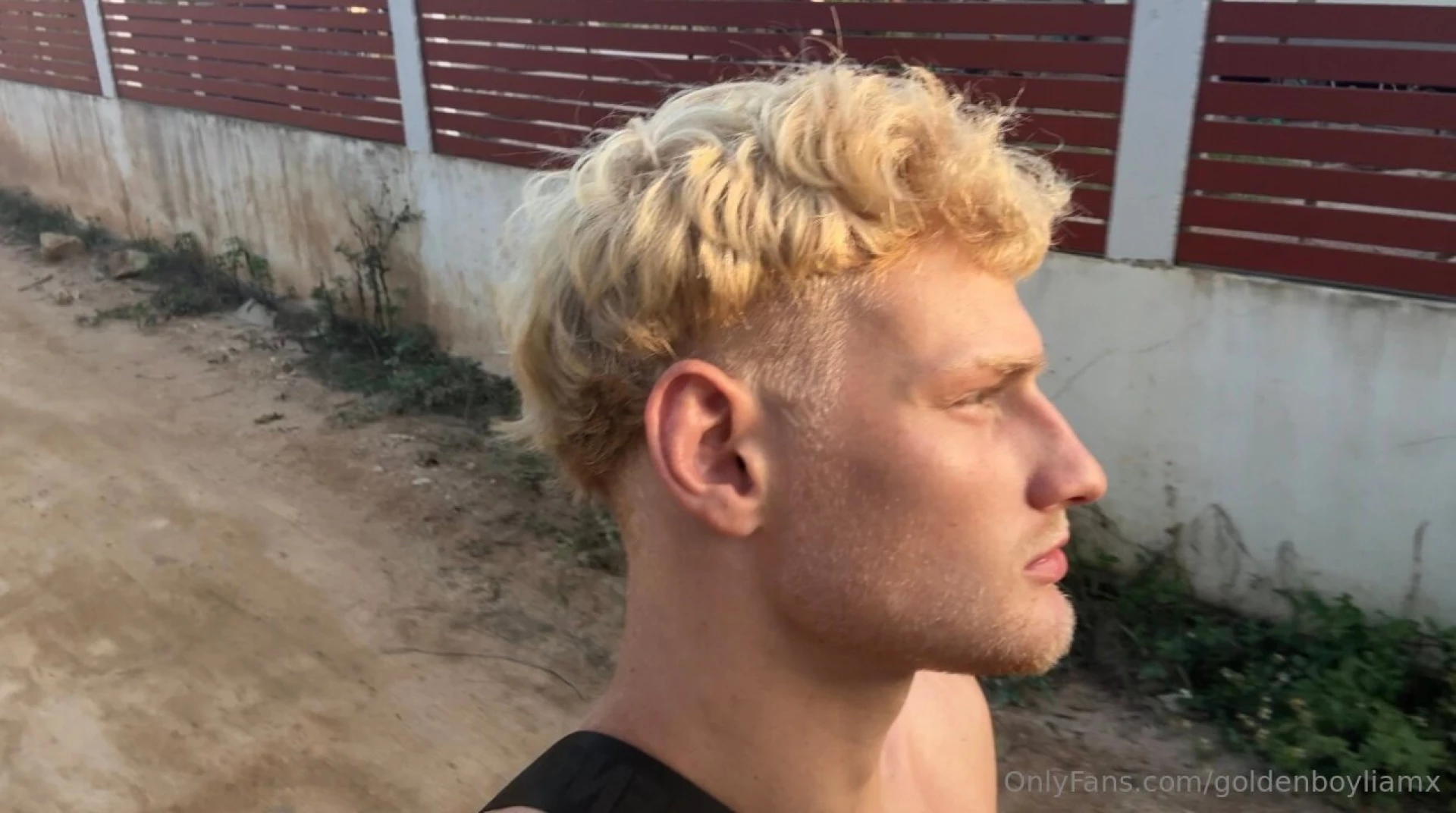 This jawline s got you mesmerized now imagine the rest loyal fans 