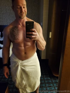 Daddy really enjoyed himself doing that live video the shower was part 1