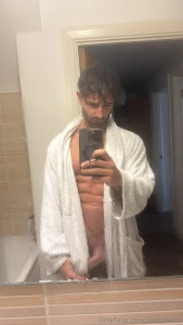 Should i take this robe off completely