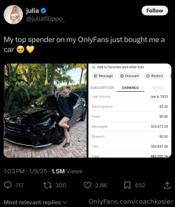 Damn where s my top spender at for me