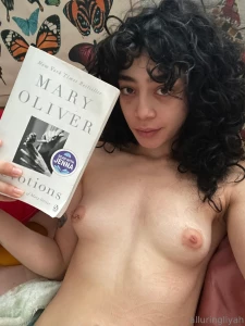 Mornings look like reading naked in bed