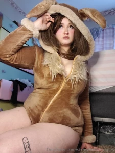Happy easter eevee might not be a bunny but im certainly bunny