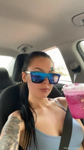 Running errands but nothing like a yummy treat for your mouth