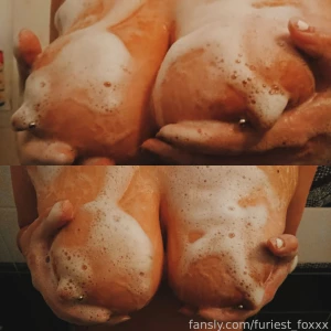 Cum or soap what suits them better boobs bigboobs cum