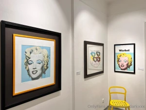 I went to see the central gallery for salvadore dahli andy warhol and part 2