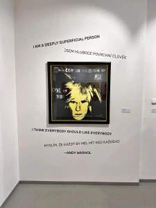 I went to see the central gallery for salvadore dahli andy warhol and part 3