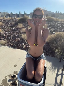 I had fun helping a photographer friend but it got way too hot