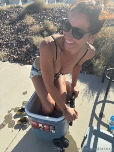 I had fun helping a photographer friend but it got way too hot part 2