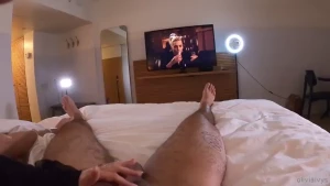 If we re watching a movie i will indeed just grab your dick also its