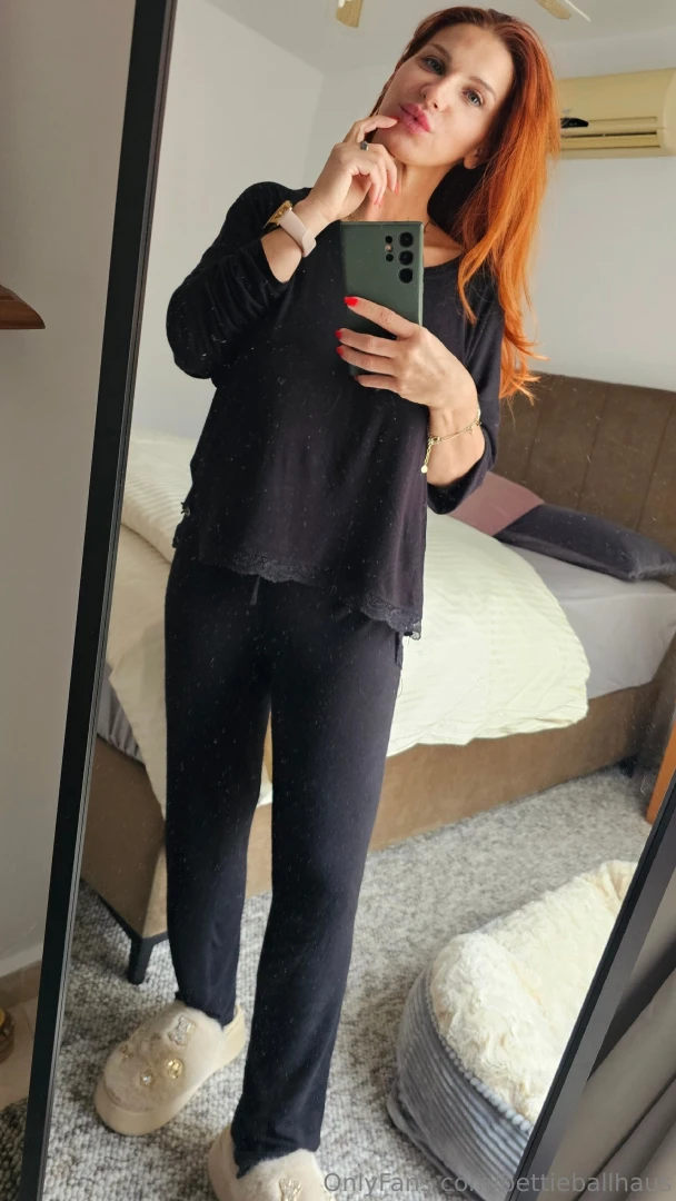 Etwas frischer heute also dachte ich kann ich im schlafanzug bleiben 