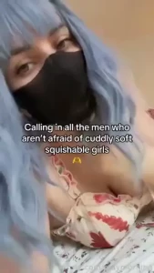 I need you here p cuddly soft squishy bluehair alternative lingerie