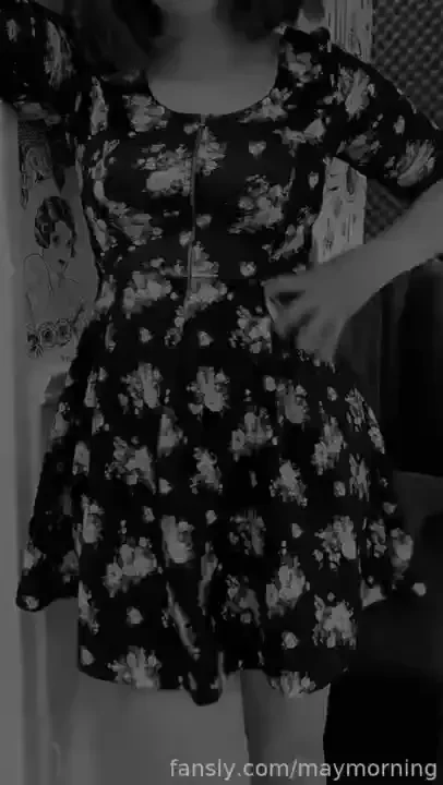 Do you like the black and white cozy thighs egirl backstage young 