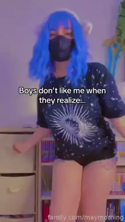 You know it cuddly soft squishy bluehair alternative lingerie 