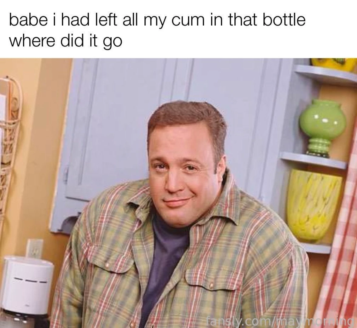 Sorry i finished the milk cum cumfetish swallow joke fun funny meme 