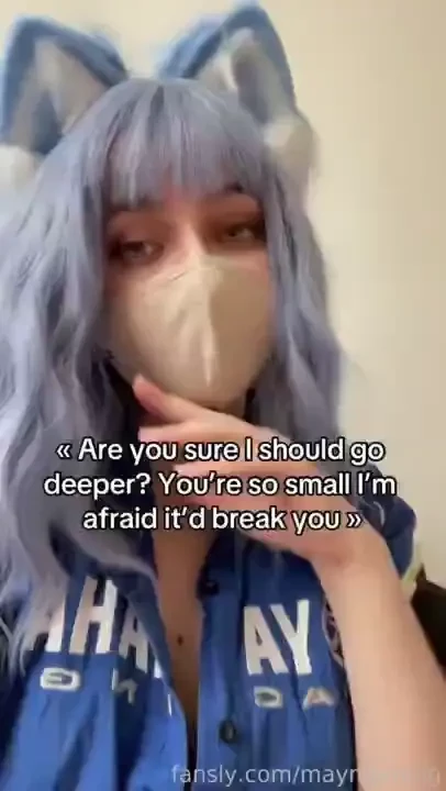 Call me back when you re ready to go all the way petite pale bluehair 