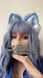 Video proof of course 3 fantasy dildo baddragon gamer catgirl