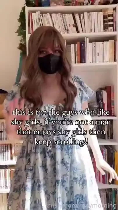 Do you shy cutie tiktok young cute egirl masked tiktoks shygirl 