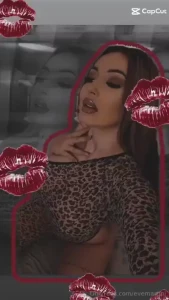 Leaving my lipstick stain on your shirt will help you carry me with