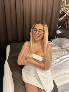 In den mund oder auf die brille