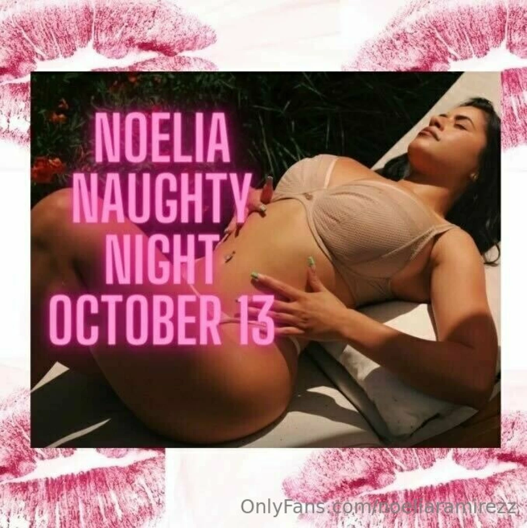 Noelia naughty night extravaganza saturday is going to be something to 